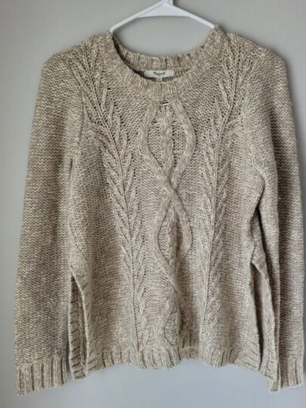 Madewell Firelight Marled Pullover Sweater. - Picture 3 of 6